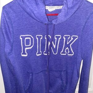 Victoria secret pink hoodie color purple